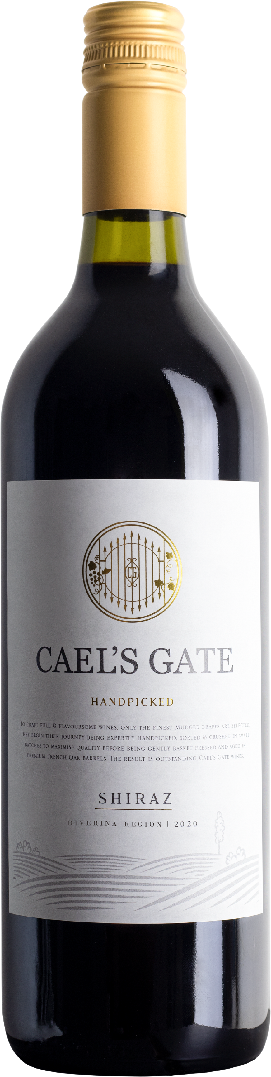 Cael’s Gate Handpicked Shiraz 2020 Riverina